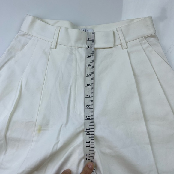 Esse White Tailored Trousers N248-11 - Picture 10 of 11